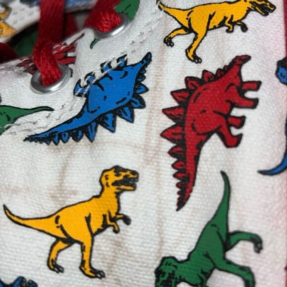 Big Kids Converse Chuck Taylor All Star Dinosaur Canvas Shoes Size 3 - Picture 6 of 11